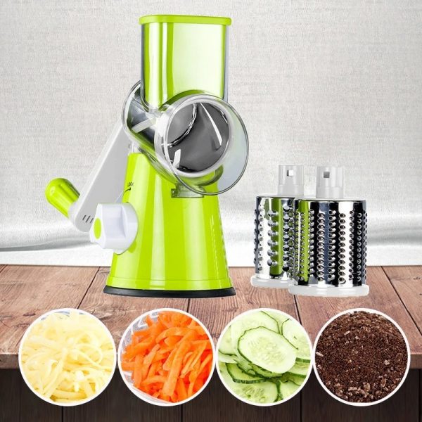 3 In 1 Vegetable Cutter Machine For Potato Onion Carrot – Drum Cutter
