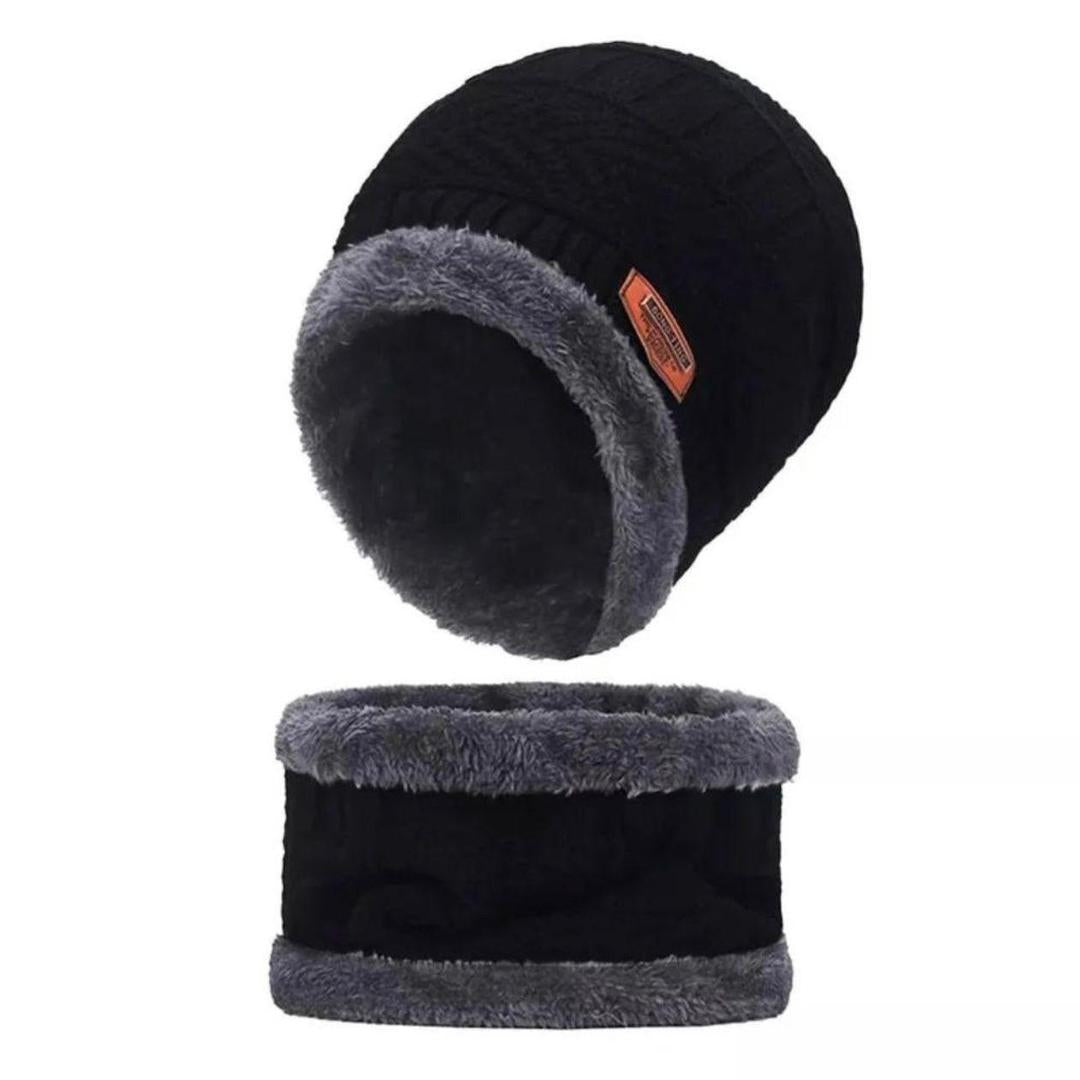 MZ1473200002MYBDLN Cozy Wool Beanie and Neck Warmer Set