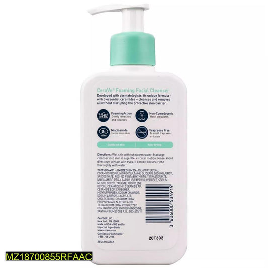 Hydration Foaming Facial cleanser 236ML